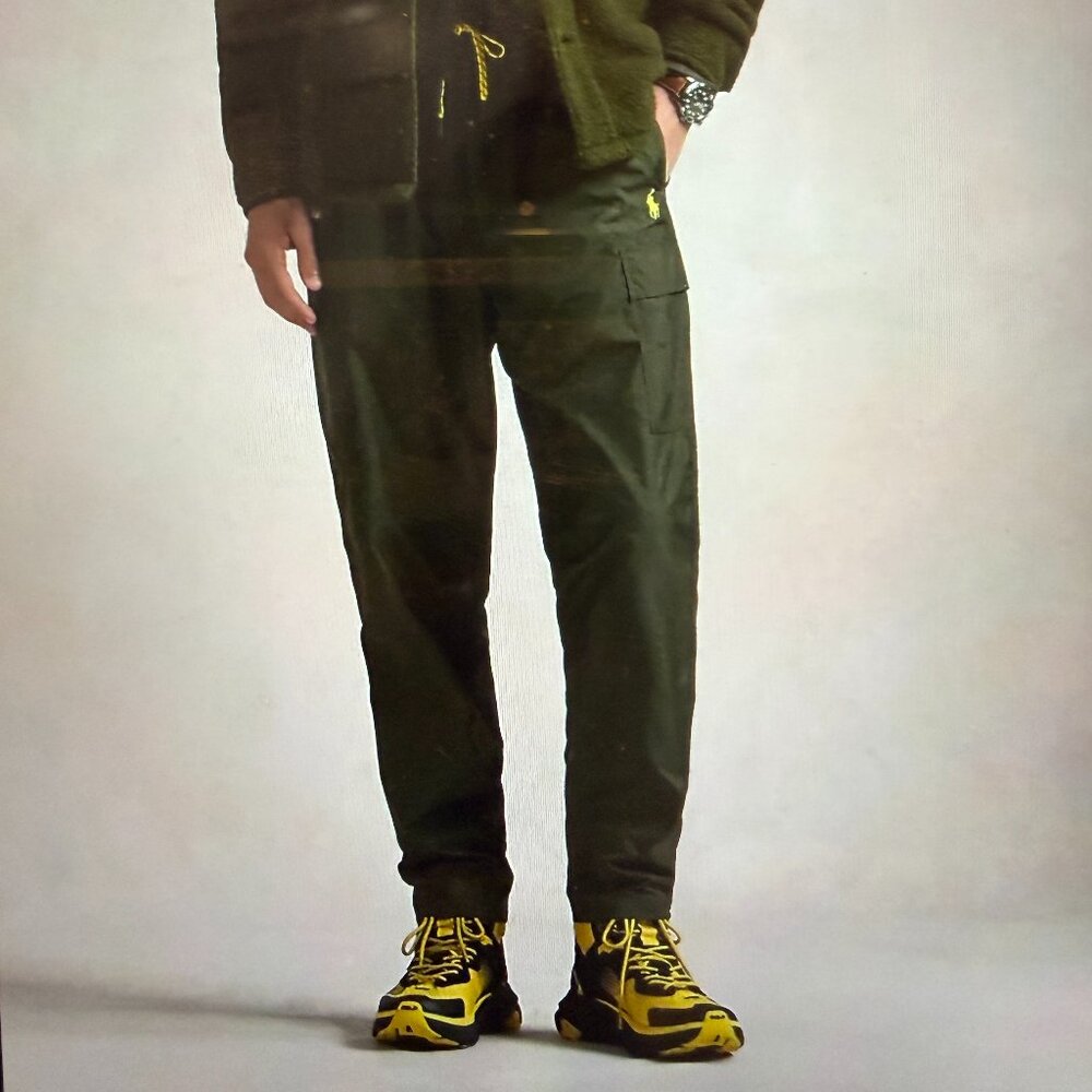 Ralph Lauren Ripstop Cargo Pants Performance Water Resistant Armadillo Medium